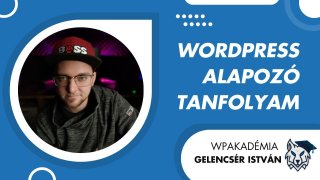 WordPress alapozó tanfolyam